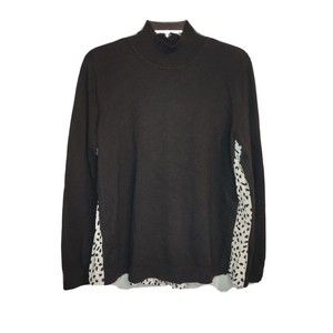 Ann Taylor Black Sweater women size S small